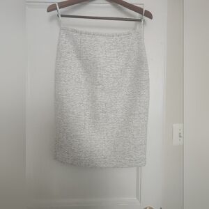 Gray Knit Skirt